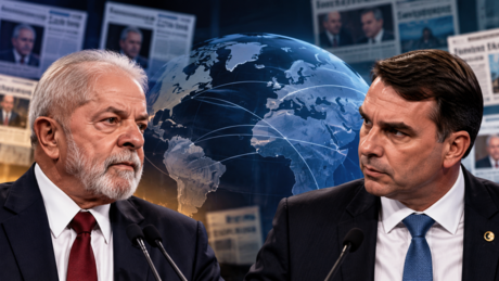 Debate entre Lula e Flávio Bolsonaro repercute no exterior; veja o que diz a imprensa internacional