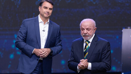 Nova pesquisa aponta aumento da vantagem de Flávio sobre Lula a cinco dias do segundo turno