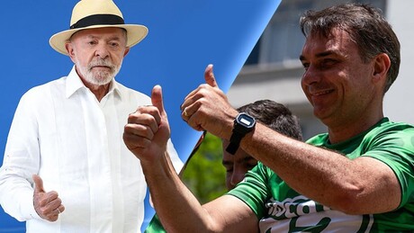 PoderData/Aya mostra cenário apertado entre Lula e Flávio Bolsonaro em nova pesquisa