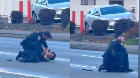 VÍDEO BRUTAL: Policial nos EUA desfere mais de 20 socos em um homem imobilizado no chão