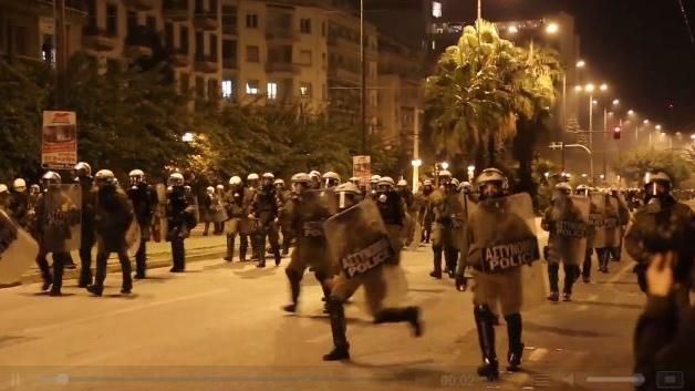 Schwere Ausschreitungen vor US-Botschaft in Athen