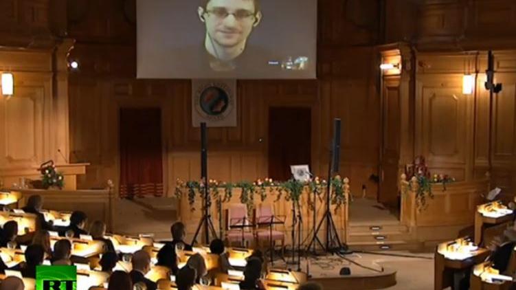 Snowden erhält schwedischen "Alternativen Nobelpreis"