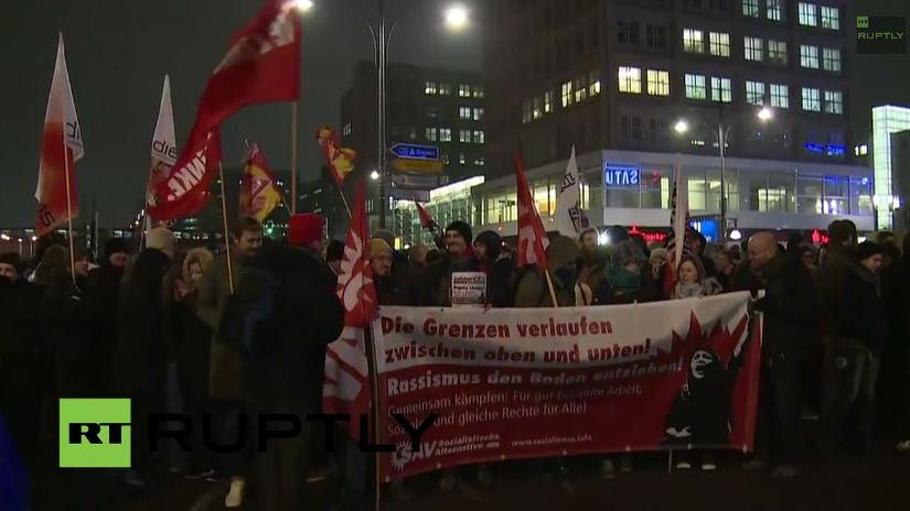 Livestream: BERGIDA und Gegendemo heute in Berlin