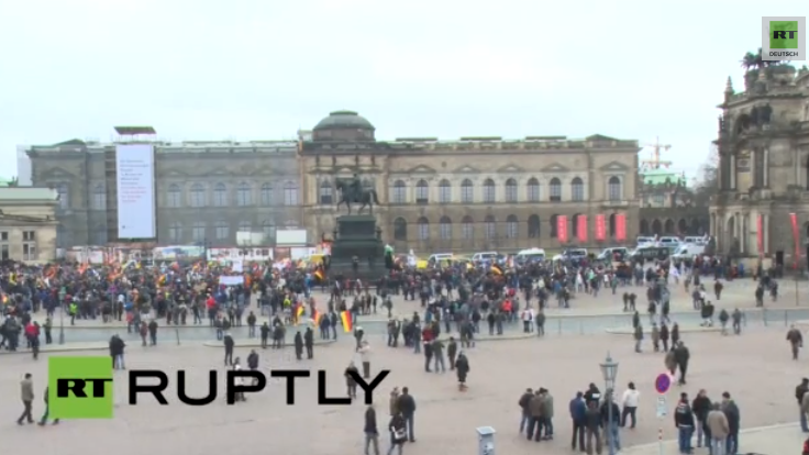 Livestream: Pegida-Demonstration in Dresden