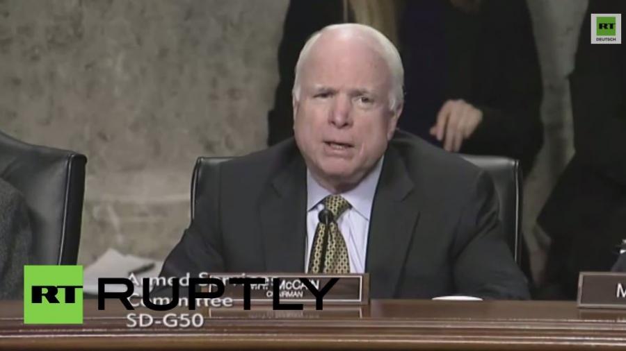 US-Senator McCain zu Kriegsgegnern: Raus hier, minderwertiger Abschaum!