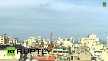 Ruhe vor dem Sturm? Permanenter RT-Livestream aus Beirut