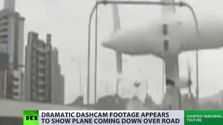 Autokamera nahm zufällig Absturz der TransAsia Airways Maschine in Taipeh auf