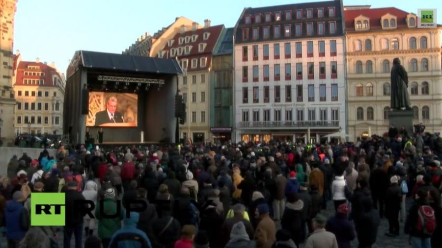 Live: 70. Jahrestag Bombardierung Dresden - Offizielle Gedenkveranstaltung