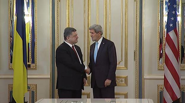 US-Außenminister Kerry in Kiew: Russland alleiniger Aggressor