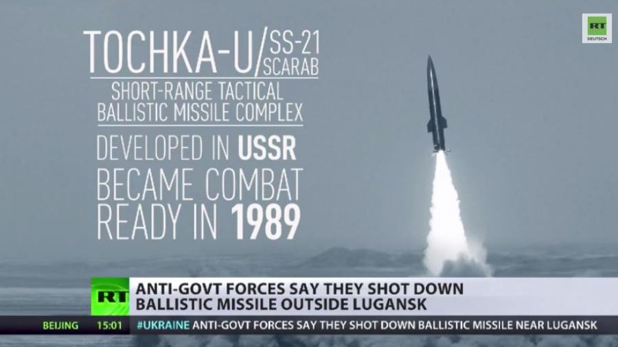 Kiew setzt taktische Totschka-U-Rakete gegen Ostukraine ein