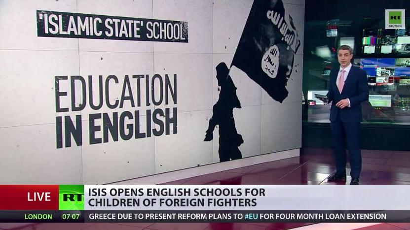 Neben Militär- nun auch Bildungsoffensive? IS eröffnet englischsprachige Schulen