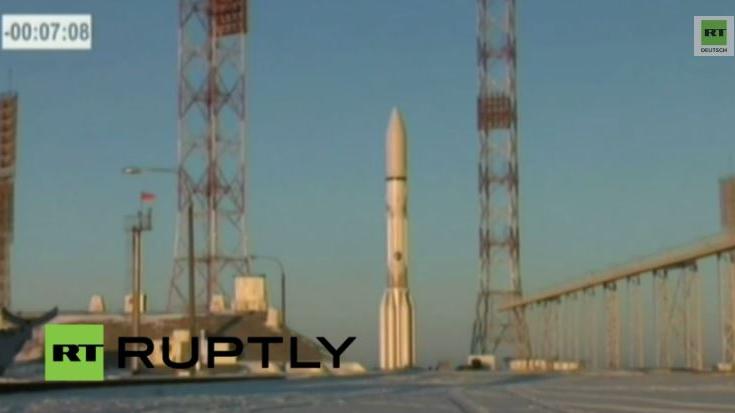 LIVE: Start des Kommunikationssatelliten Inmarsat 5 F2 auf einer Proton-M-Rakete