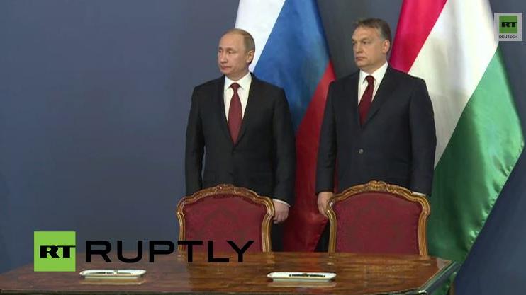 Budapest: Wladimir Putin trifft Premier Wiktor Orban