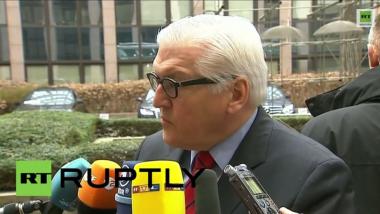 Steinmeier: "Wir arbeiten mit der allergrößten Energie für das Minsker-Treffen"