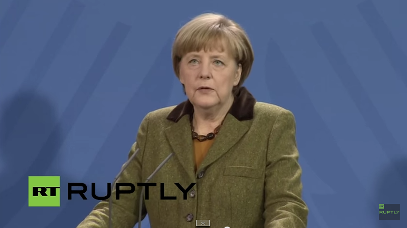 Merkel gibt Pressekonferenz nach neuen Erkenntnissen zum Absturz des Germanwings-Fluges