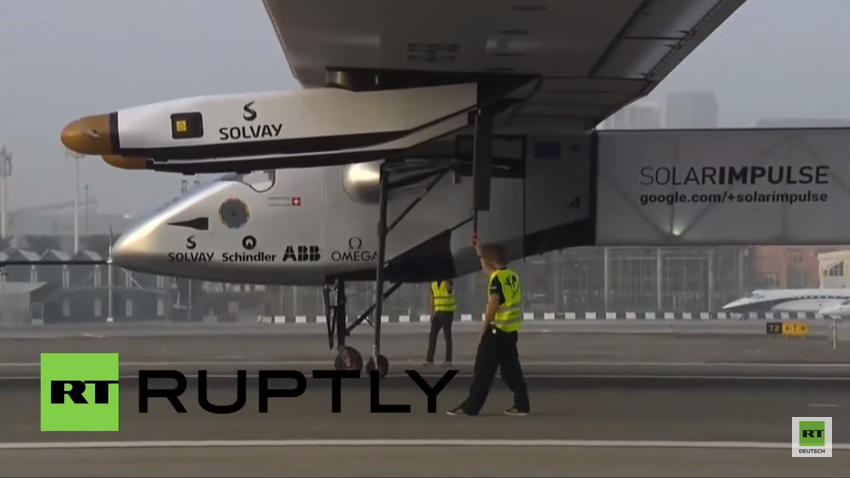 Live: Sonnenkraft-Flugzeug "Solar Impulse 2" macht Etappenstop bei Weltumrundung in Chongqing
