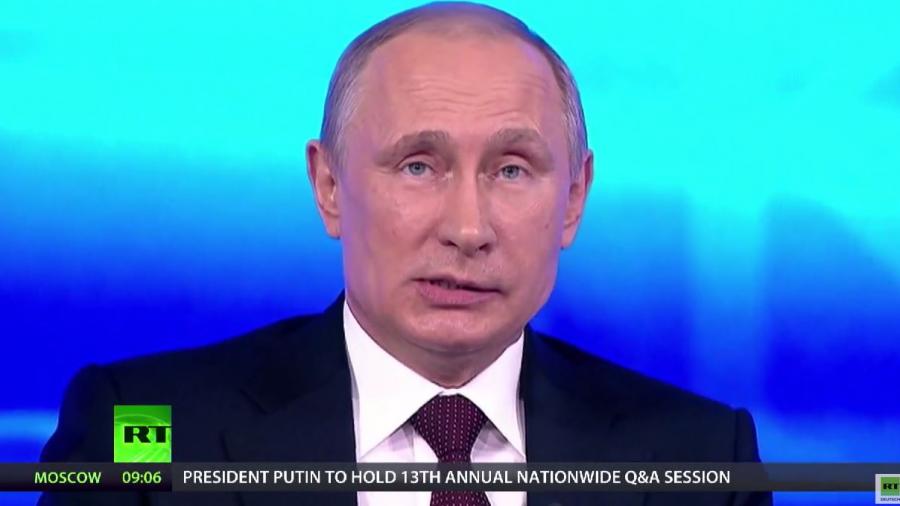 RT präsentiert die Höhepunkte des "Direkten Drahtes" mit Putin