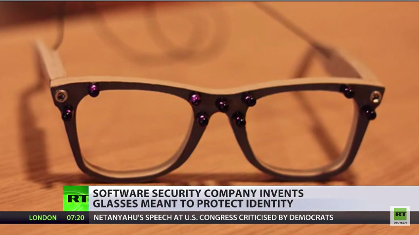 Firma erfindet Anti-Überwachungs-Brille