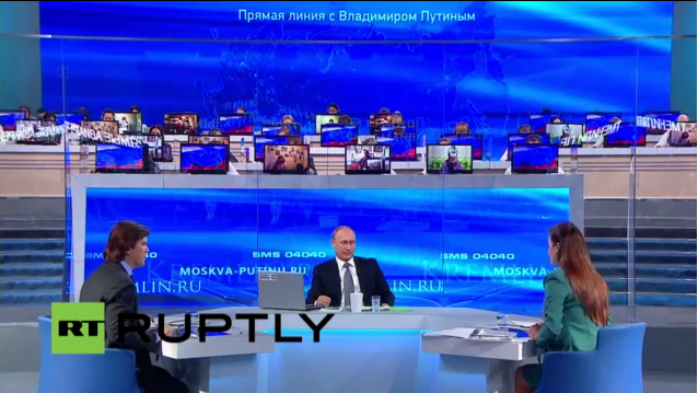 Zusammenfassung: "Der direkte Draht" - Putin steht der russischen Bevölkerung Rede und Antwort