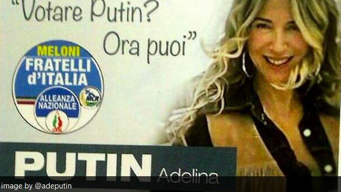 Ein Putin nicht genug? Auch Italien hat jetzt seinen "Putin": Weiblich, DJ und Kandidatin bei Gemeindewahl