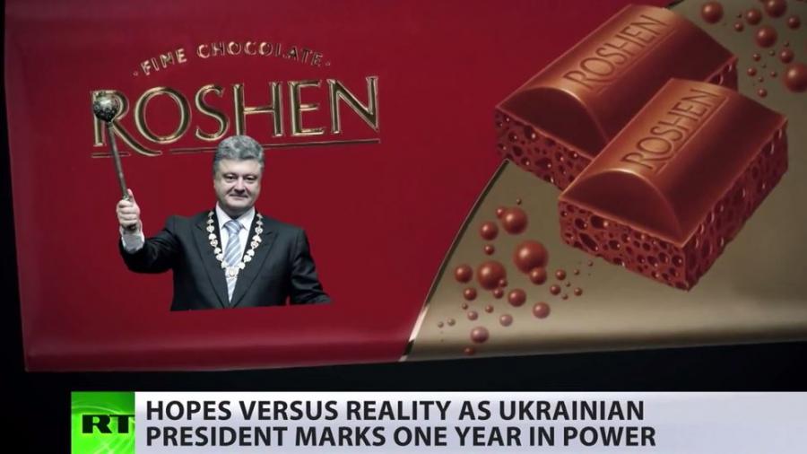 Poroschenko der Schokoladenkönig seit 1 Jahr im Amt - RT zieht Bilanz