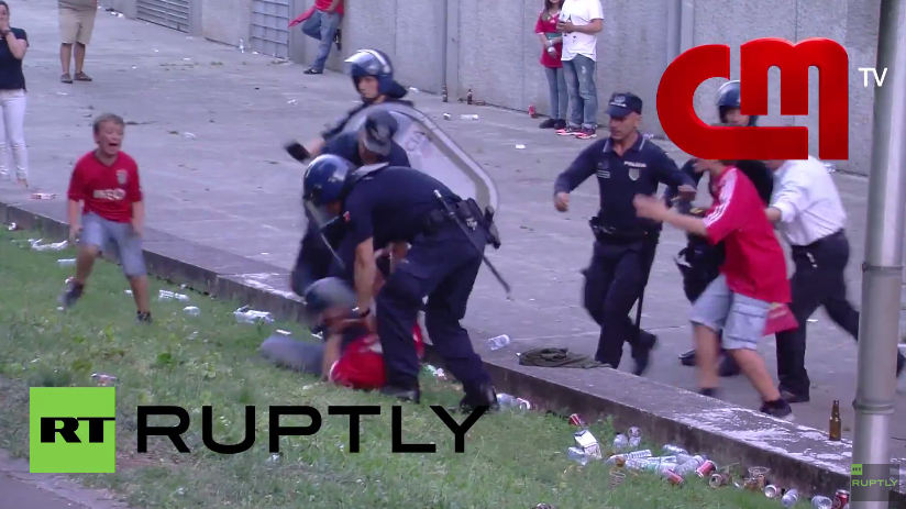 Portugal: Polizei schlägt Fußballfan vor den Augen seiner Söhne brutal zusammen