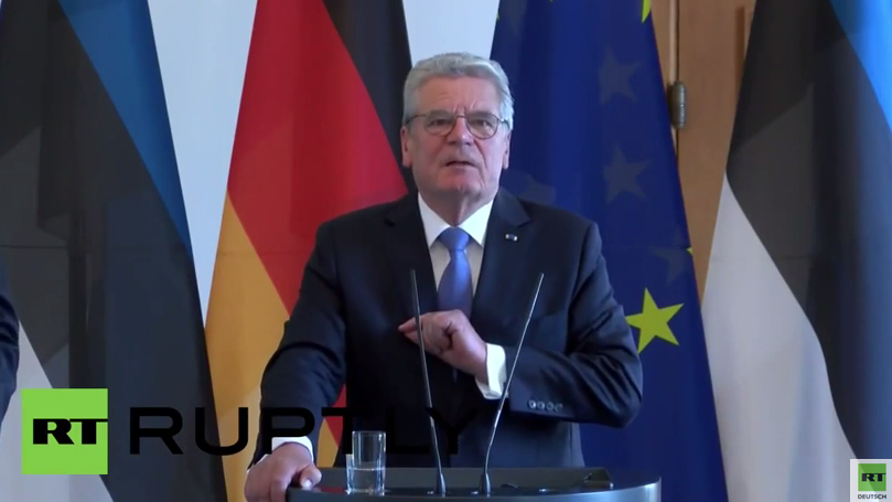 Gauck nennt Russland „die Bedrohung für die osteuropäischen Mitgliedsländer"