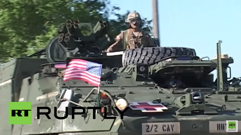 Rumänien: US Truppen starten Auftakt zum "Kavallerie Marsch"