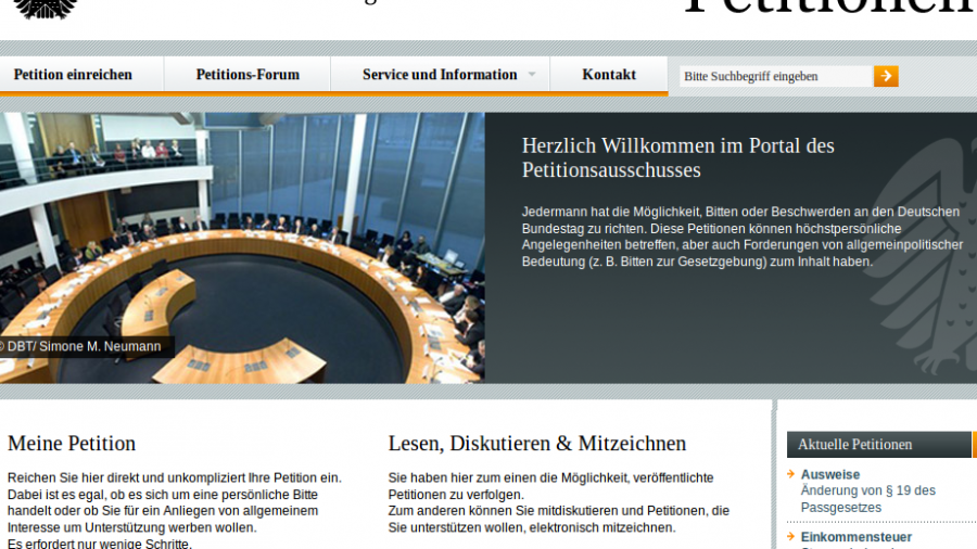 Direkte Demokratie für die Tonne - Petitionsausschuss des Bundestags verwirft 99,82 Prozent der eingereichten Anliegen