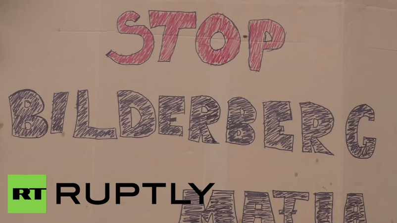 Österreich: Aktivisten demonstrieren gegen die Bilderberg-Konferenz