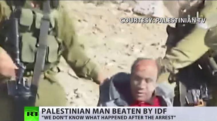 Auf dem Weg zum Freitagsgebet - Israelische Soldaten schlagen mutwillig Palästinenser zusammen