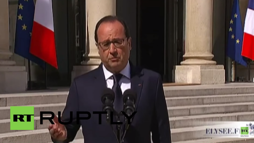 Francois Hollande: Griechisches Referendum souveräne Entscheidung - Das ist Demokratie
