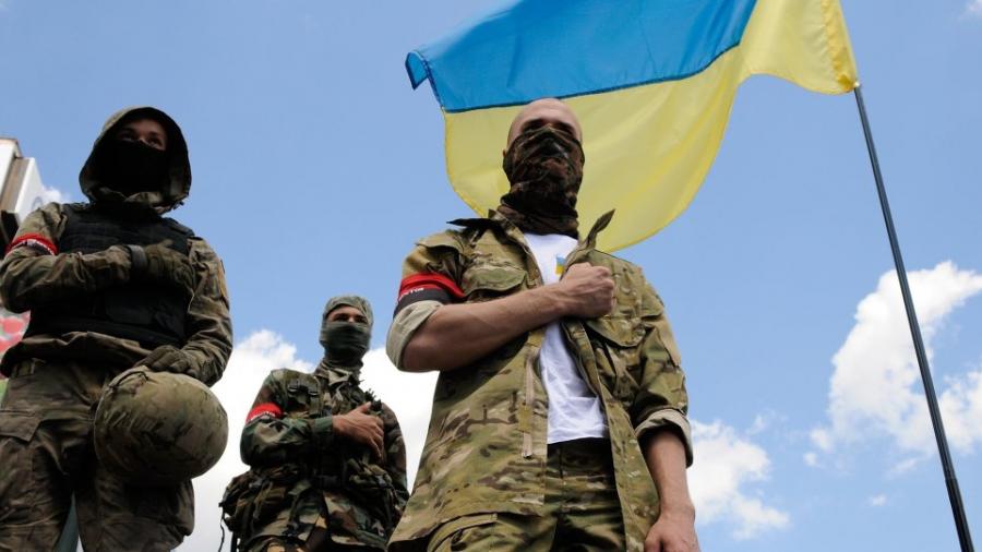 Rechter Sektor in der Ukraine ruft zur "vollständigen Mobilisierung" auf:  "Alles für den Krieg, alles für den Sieg!"