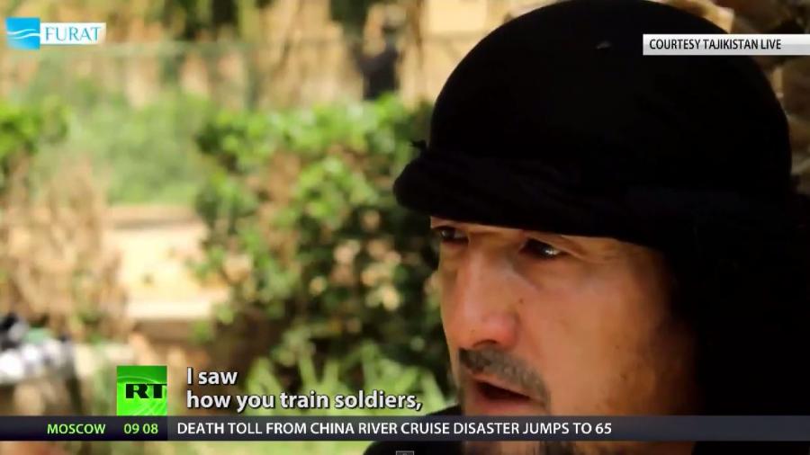 Erst von den USA ausgebildet, nun beim IS - Tadschikischer Kommandeur schwört Dschihadisten Treueeid