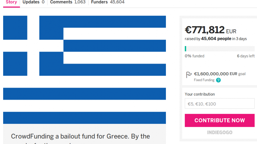Kein Vertrauen mehr in EU, EZB und IWF: Brite will Griechenland per Crowdfundig retten