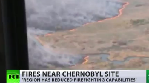 Erneuter Großbrand um Tschernobyl-Sperrzone – Experten warnen: Konzentration an Cäsium 137 steigt signifikant