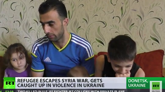 Von einem ins andere Kriegsgebiet - Syrische Flüchtlinge in der Ostukraine