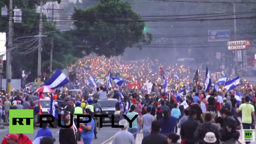 Honduras: "Marsch der Fackeln" gegen US-Einmischung