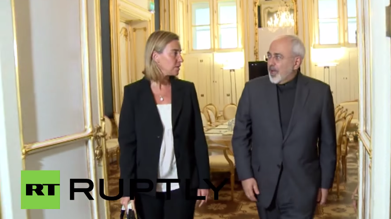 Live: Einigung bei Atomverhandlungen mit Iran – Pressekonferenz von Mogherini und Zarif