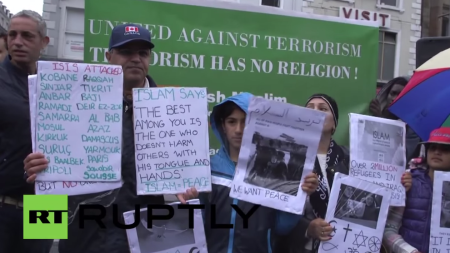 Muslime protestieren in Irland gegen den IS: "Nicht in unserem Namen"