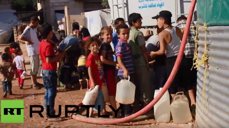 Syrien: Wochen ohne Trinkwasser - Nun liefert UNICEF das lebenswichtige Gut