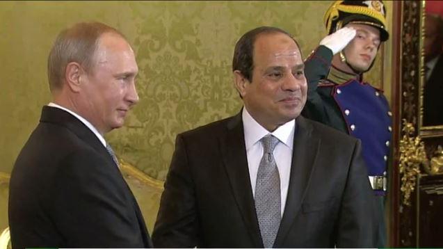 Putin: Ägypten unterstützt gemeinsame Anti-IS-Koaltition unter Einbindung der Assad-Regierung