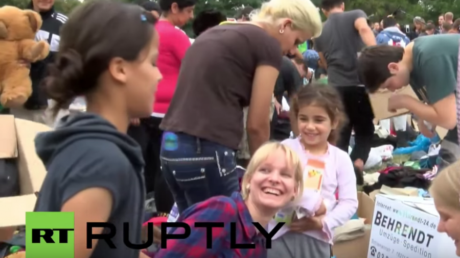 Willkommensfest für Flüchtlinge in Heidenau ein voller Erfolg