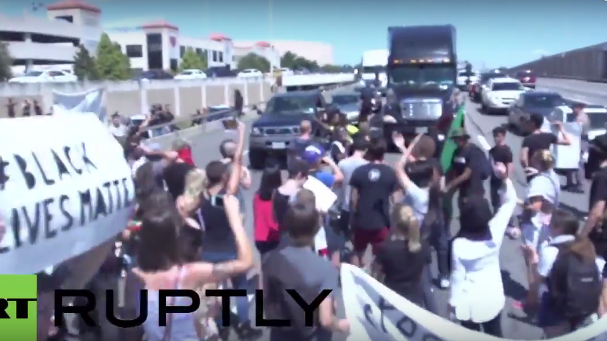 USA: Pfefferspray und Verhaftungen bei Black Lives Matter Demo in Texas