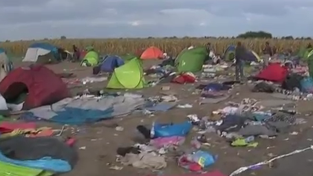 Flüchtlingskrise aktuell: Anwachsende Müllberge lassen Stimmung in Transitländern kippen