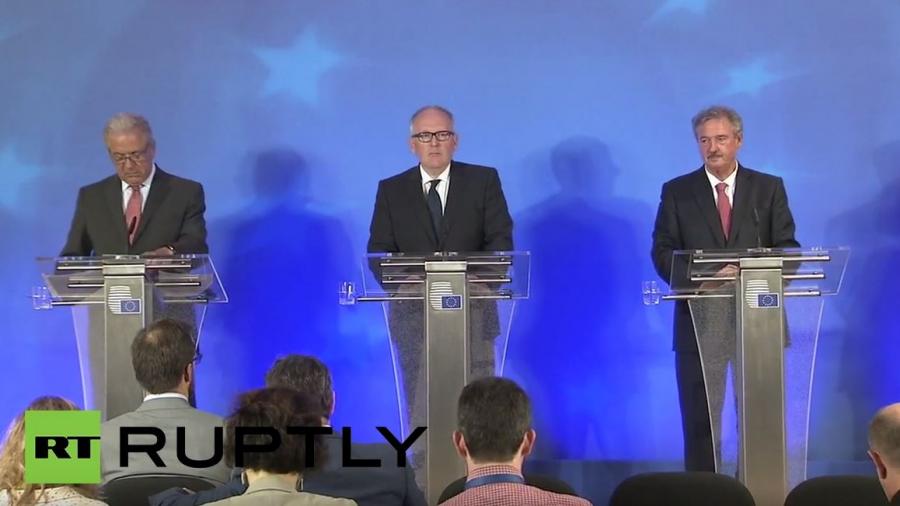 Live: Pressekonferenz nach EU-Justiz- und Innenministertreffen zur EU-Flüchtlingspolitik
