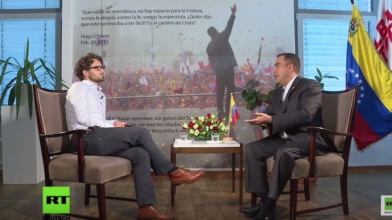 RT-Interview mit Vize-Außenminister Venezuelas: "Massive Desinformationskampagne gegen unser Land"