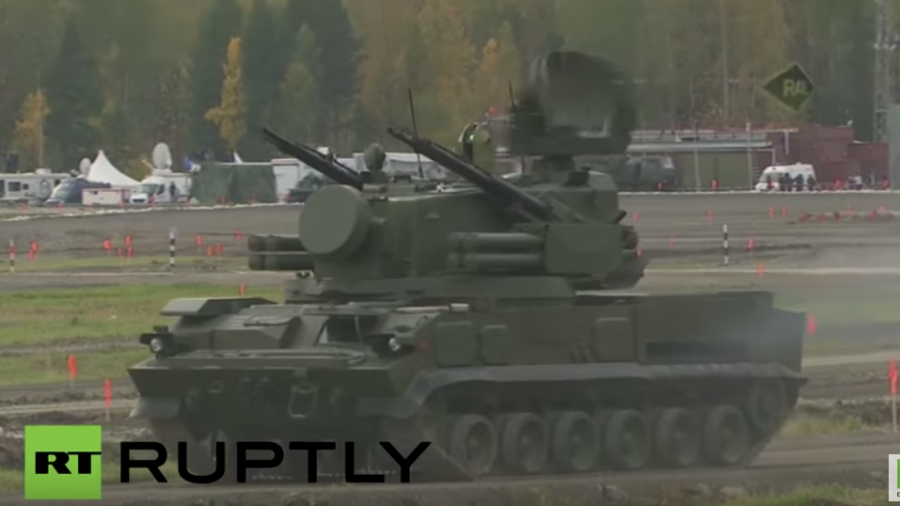 Live: Internationale Waffen-Expo in Russland