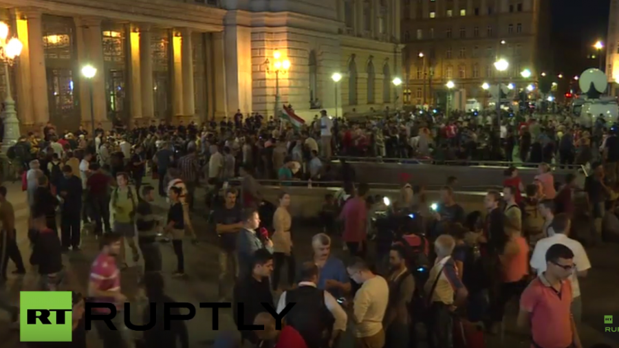 Live aus Budapest vom Geschehen am Keleti-Bahnhof