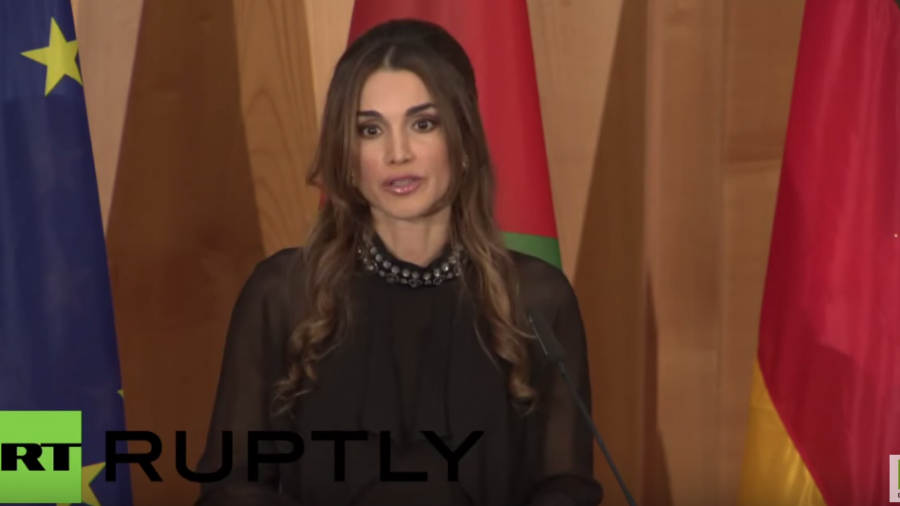 Königin Rania von Jordanien in Berlin: „Ich sehe Menschen, aber keine Menschlichkeit"